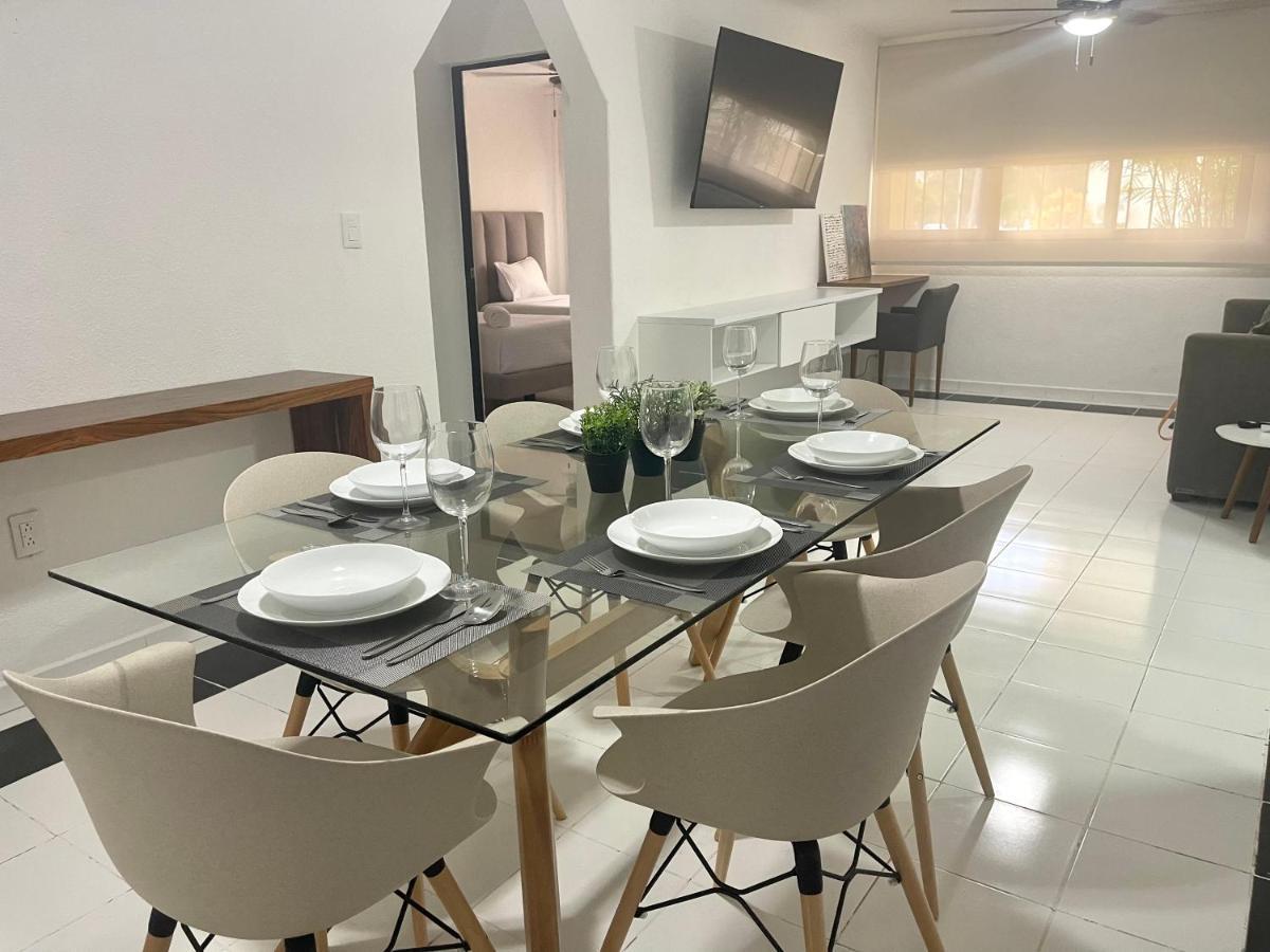 Deco 2 Downtown 3 Bed Apartment Renewed カンクン エクステリア 写真
